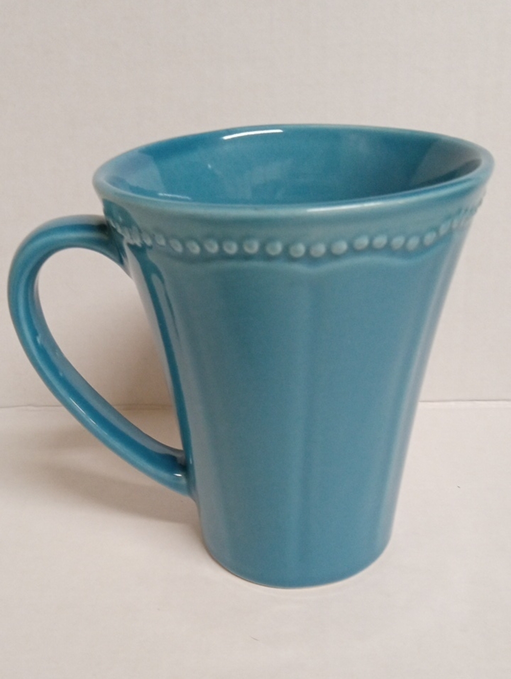 Mug Cup Paige Denim Blue by Pioneer Woman Discontinued Piece Stoneware 14 oz
